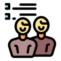 Coworkers enjoying working together achieving goals and objectives vector