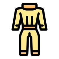 Protective workwear ensuring safety and functionality in hazardous environments vector