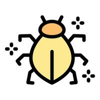 Software bug fixing and debugging icon for app development vector