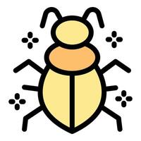 Software bug fixing and debugging icon for app development vector
