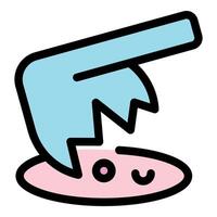 Claw crane picking up toy from machine, arcade game fun vector