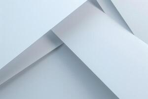 Abstract Background with Intersecting White Planes photo