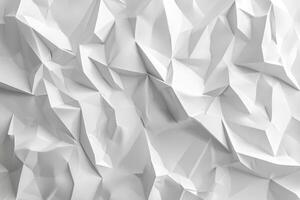 Abstract White Geometric Pattern with a Textured Surface photo