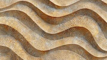 Abstract Sand-Like Texture with Wavy Pattern photo