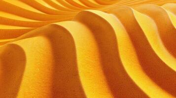 Abstract Golden Wavy Surface with Texture photo