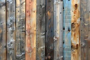 Rustic Wooden Plank Texture for Backgrounds and Design Projects photo