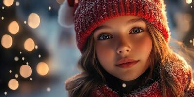The close-up Christmas image serves as a background idea. photo