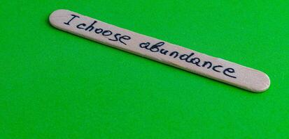 I choose abundance, be yourself, positive thoughts to increase self esteem photo