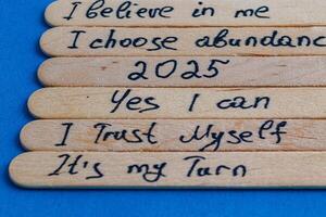 I choose abundance, positive thoughts to increase self esteem photo