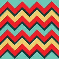 A blue background with a zig zag pattern vector