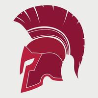 ancient roman helmet icon isolated on white background vector