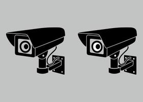 cctv camera icon isolated on white background vector