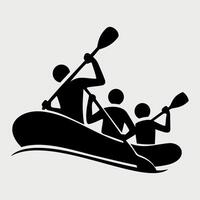 boat icon isolated on white background vector