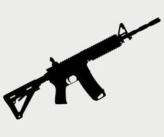 machine gun icon isolated on white background vector