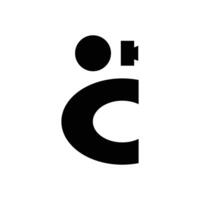 The simple design conveys a sense of photography and visual storytelling. vector