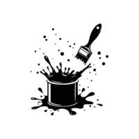 Dynamic Brush and Paint Splash Art for Crafting and Design Inspiration vector