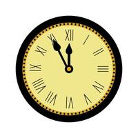 A clock with Roman numeralsA clock with Roman numerals vector