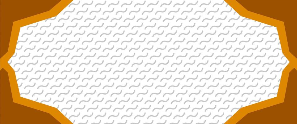 A hexagonal frame with a white background