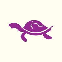 Turtle trendy artwork pretty abstract illustration colorful applied design vector