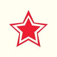 Star trendy artwork attractive abstract illustration colorful applied design vector