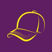 Baseball Cap trendy artwork fascinating abstract illustration colorful practical design vector