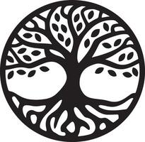 Life in Layers Tree Concept vector