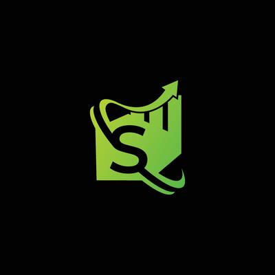 Letter S Leaf Logo Design illustration template, S Leaf logo