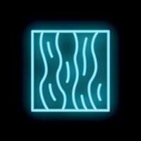 Neon wood texture glowing on a black background vector