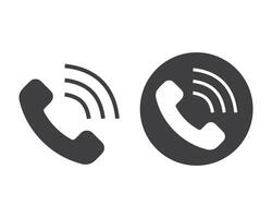 Call icons, Phone icon in trendy flat style isolated on white background. Telephone symbol. illustration. vector