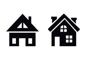 home icon set for apps and websites. Collection home icons. House symbol. vector