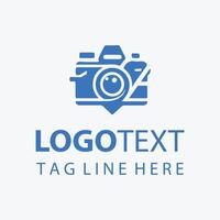Zoom Pulse camera shutter logo vector