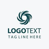 Frame Lens camera shutter logo vector
