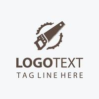 True Craft Carpentry Logo vector