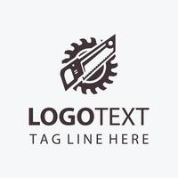 Velocity Carpenter Saw Logo vector