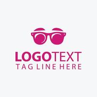 The Lens Guru Eye Glass Man Logo vector