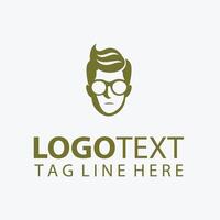 Man of Frames Eye Glass Man vector