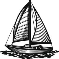 Unique Boat Graphics for Creative Use vector