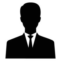 a man avatar in a business suit object vector