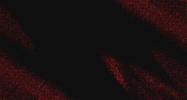 Seamless pattern featuring a grunge red speckle design. Abstract splatter and spatter effects create a black background. vector