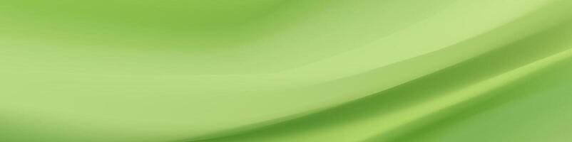Simple and elegant abstract element with flowing light green waves. vector