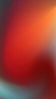 Warm and inviting abstract mobile background with a vertical orange gradient. vector
