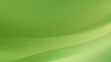 Fresh and vibrant abstract banner with flowing light green waves. vector