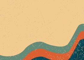 Abstract wavy background vector