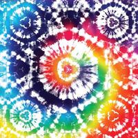 Rainbow Tie Dye Pattern Ink Textile Design Abstract Background vector