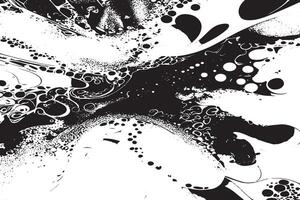 Abstract Black Texture on Smooth White for Creative Projects vector
