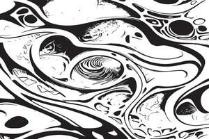 Minimalist Abstract Black Texture for Overlay Background vector
