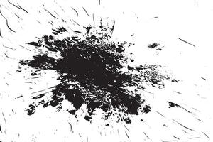 Dynamic Black Monochrome Abstract Overlay on Bright White Background for Visual Art vector