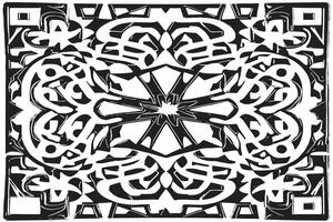 Dynamic Black Abstract Overlay on White Background vector