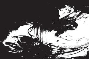 Dark Monochrome Grunge Texture with Worn Patterns for Edgy Backgrounds vector