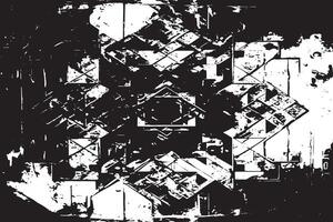 Dynamic Grunge Background Texture with Monochrome Overlay for Graphic Design vector